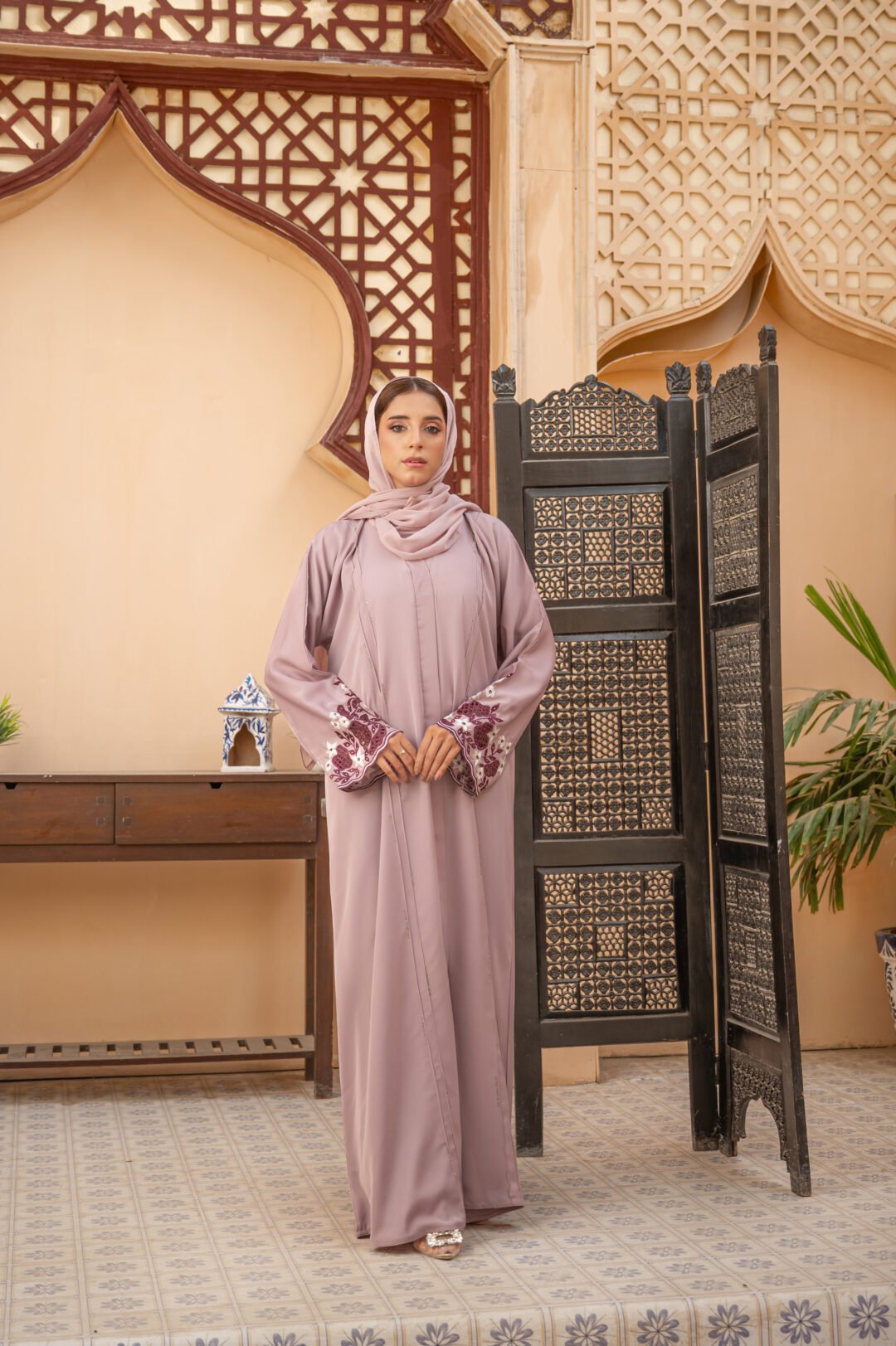 Lavender Grace Abaya - Image 3