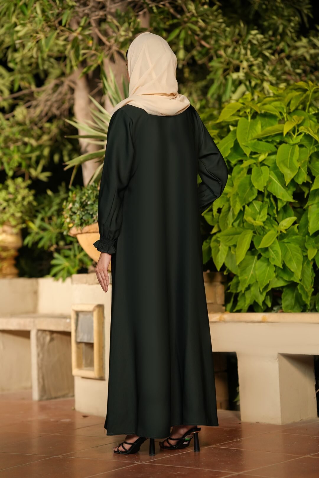 Minal Green Abaya - Image 3