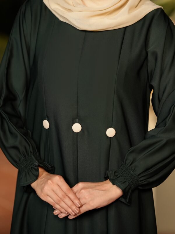 Minal Green Abaya