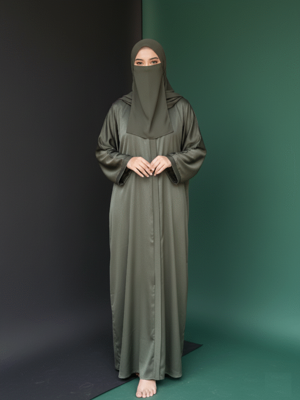 Al-Zahra Abaya With Naqab & Scarf