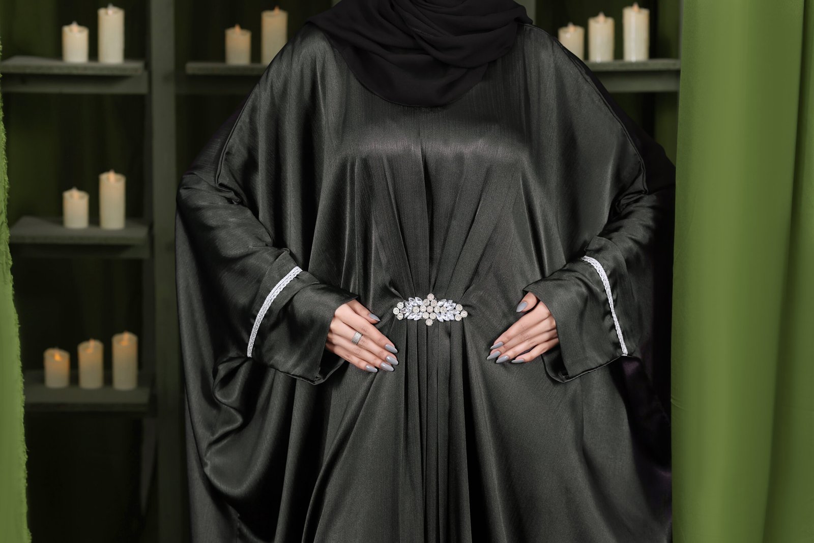 Shimmering Dusk Abaya
