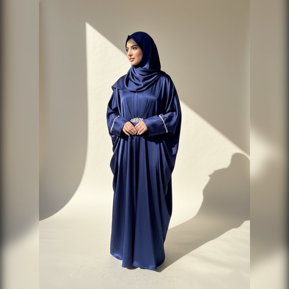 Deep Ocean Abaya - Image 2