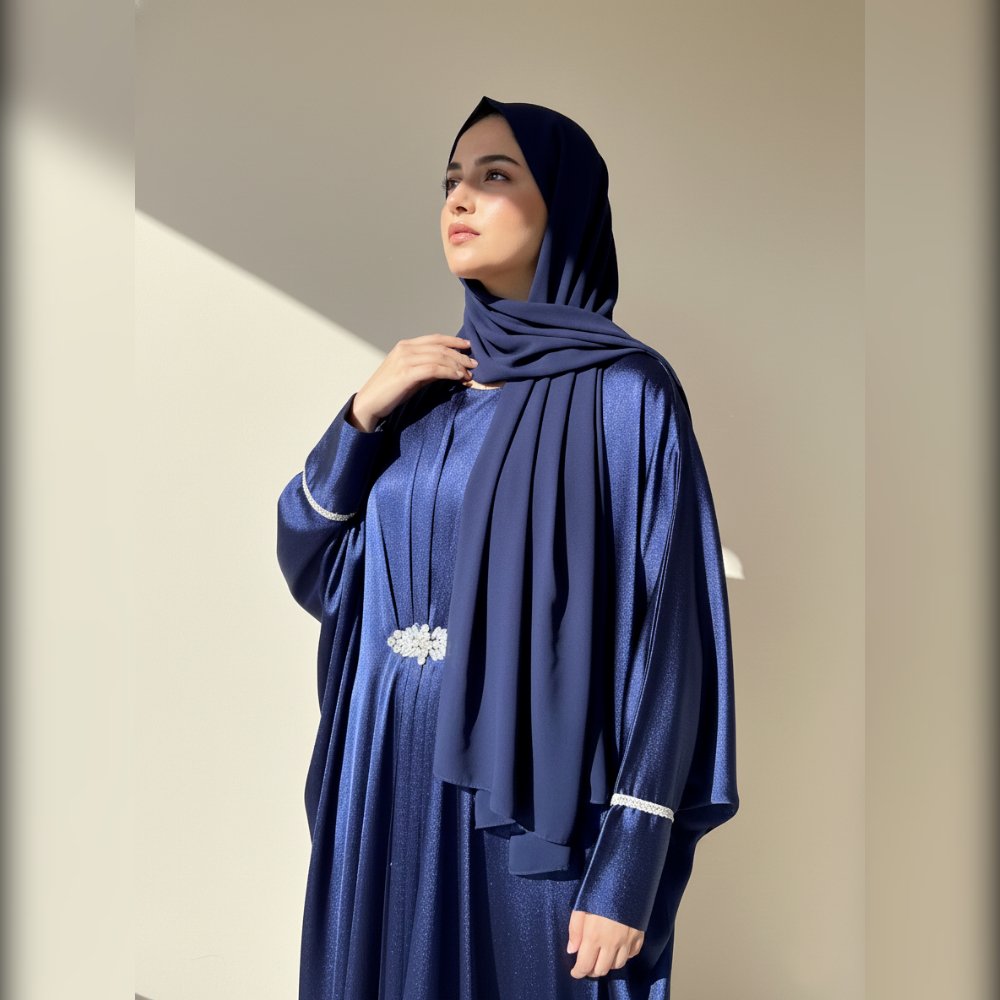 Deep Ocean Abaya