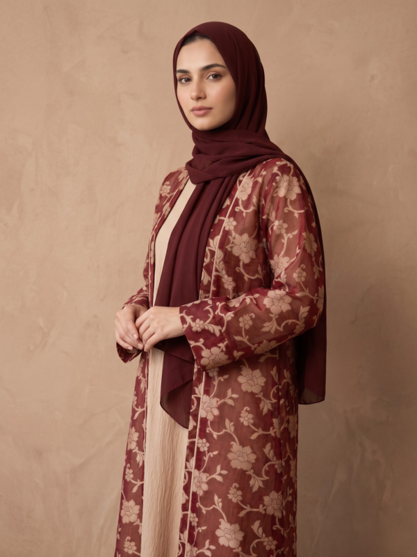 The Maroon Banarsi Grace