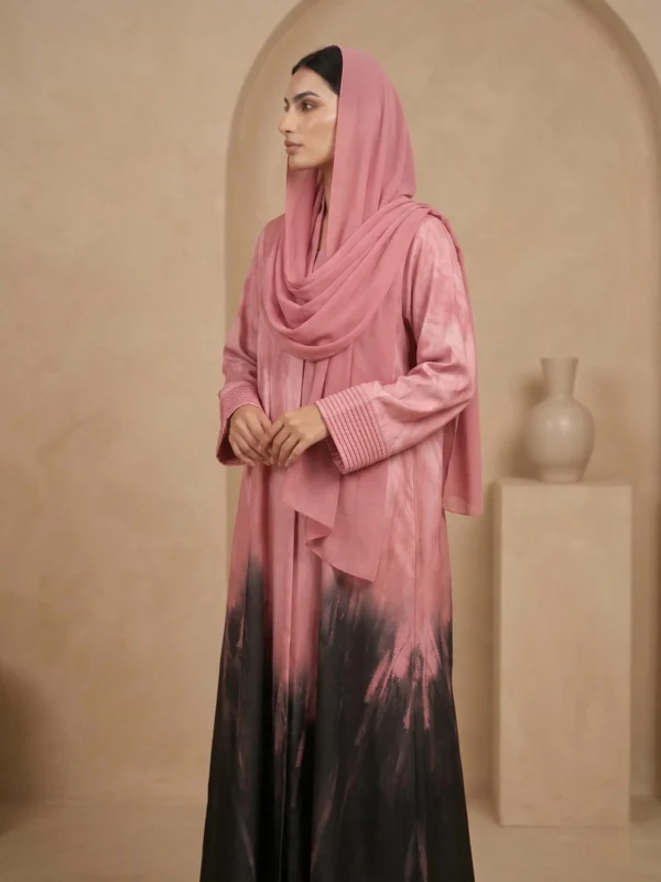 Shadow Blush Abaya