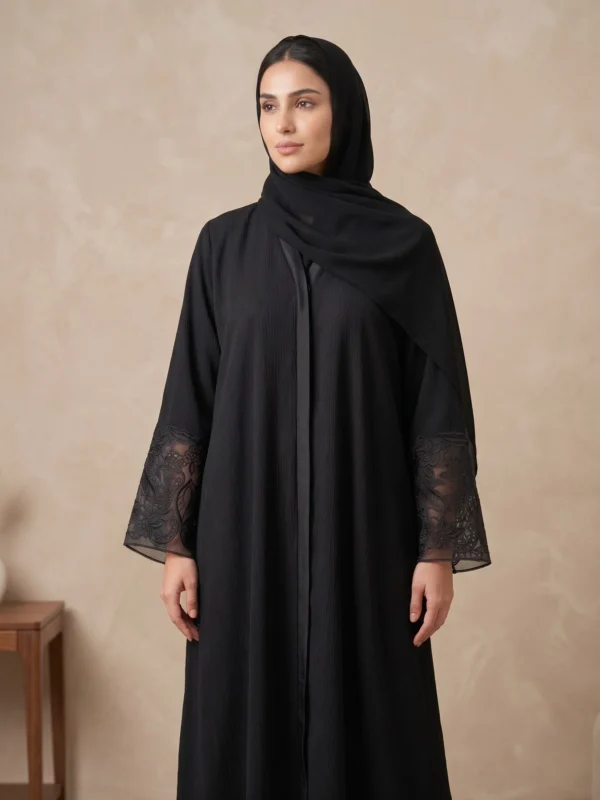 Zehra Black Elegance Abaya
