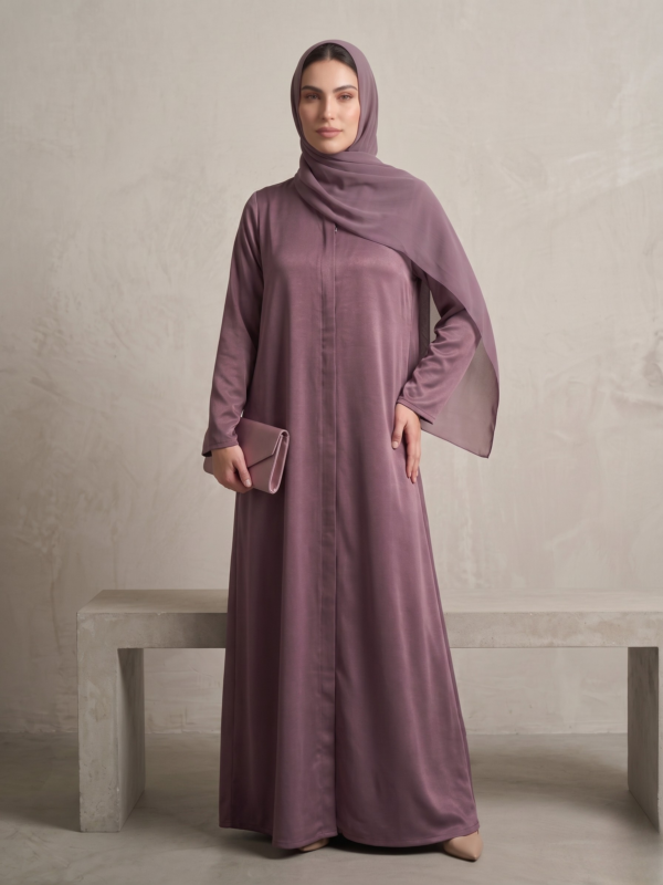 Mauve Grace Abaya