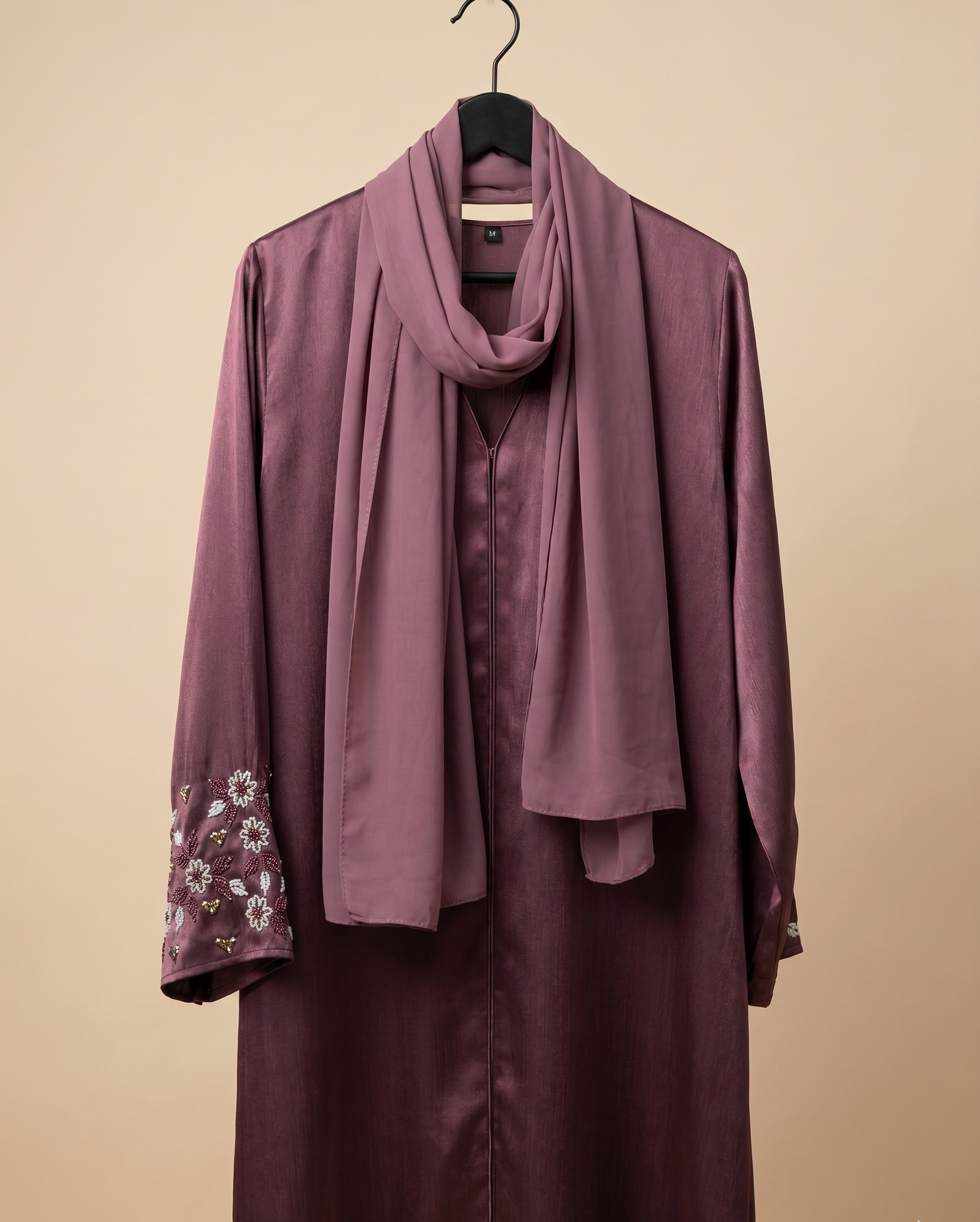 Dusty Mauve Abaya