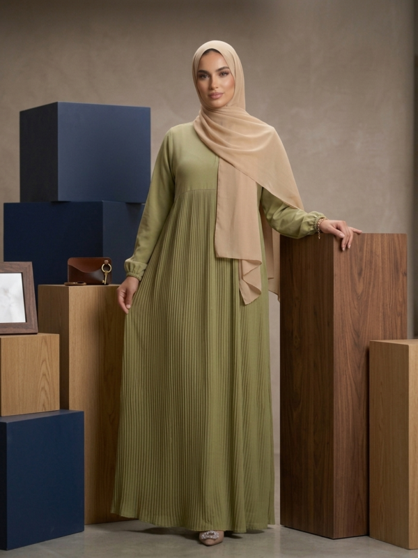 Linear Grace Abaya