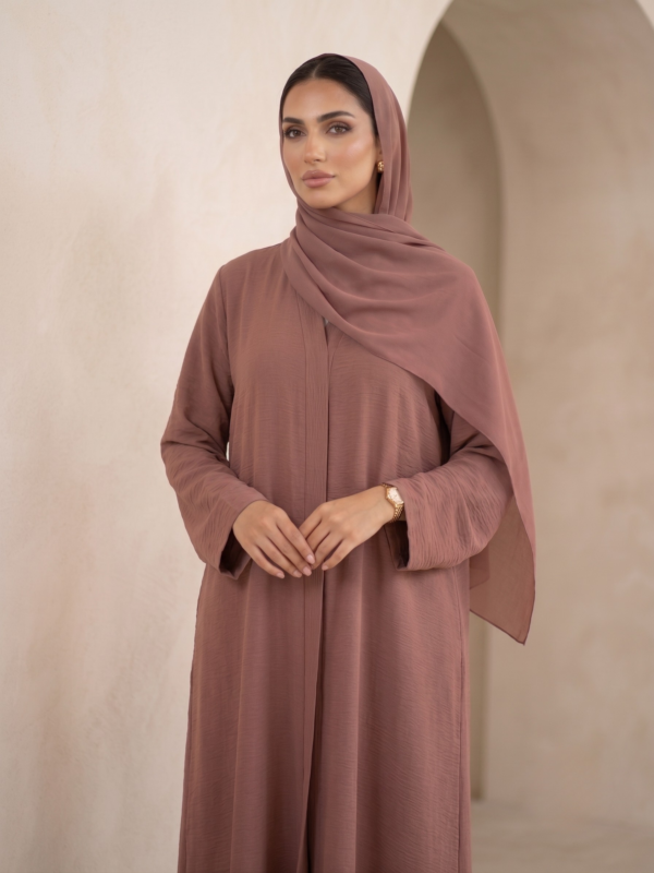 The Mocha Rose Abaya